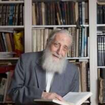 פרופ' שלום רוזנברג. | מרים אלסטר, פלאש 90