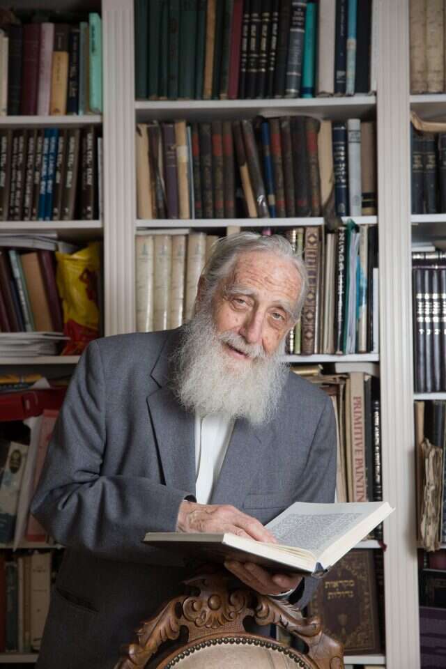 פרופ' שלום רוזנברג. | מרים אלסטר, פלאש 90