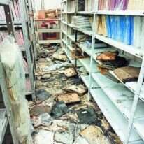 בניין המועצה הדתית שהוצת בתל אביב. | מועצה דתית תל אביב