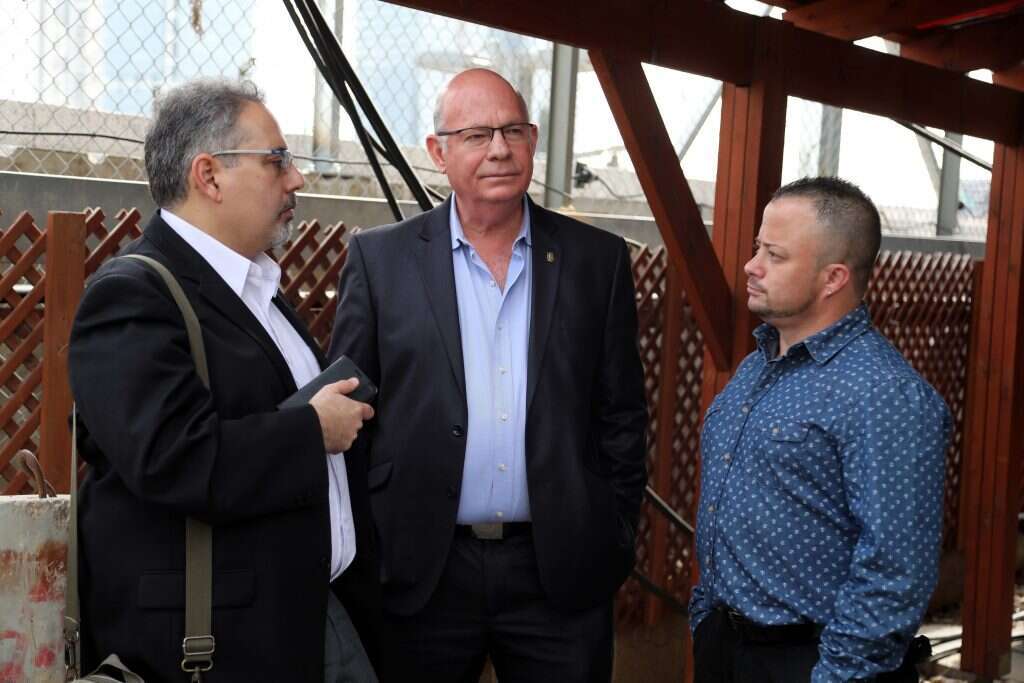 יובל אלבשן במשפטו של עזריה. ינואר 2017. | גדעון מרקוביץ