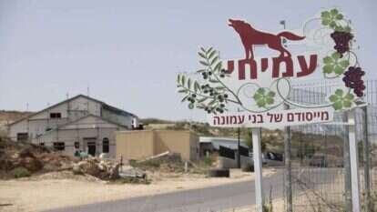 "ראינו איך הערכת הדרג הצבאי משתנה מקצה לקצה". הכניסה ליישוב עמיחי. | שריה דיאמנט