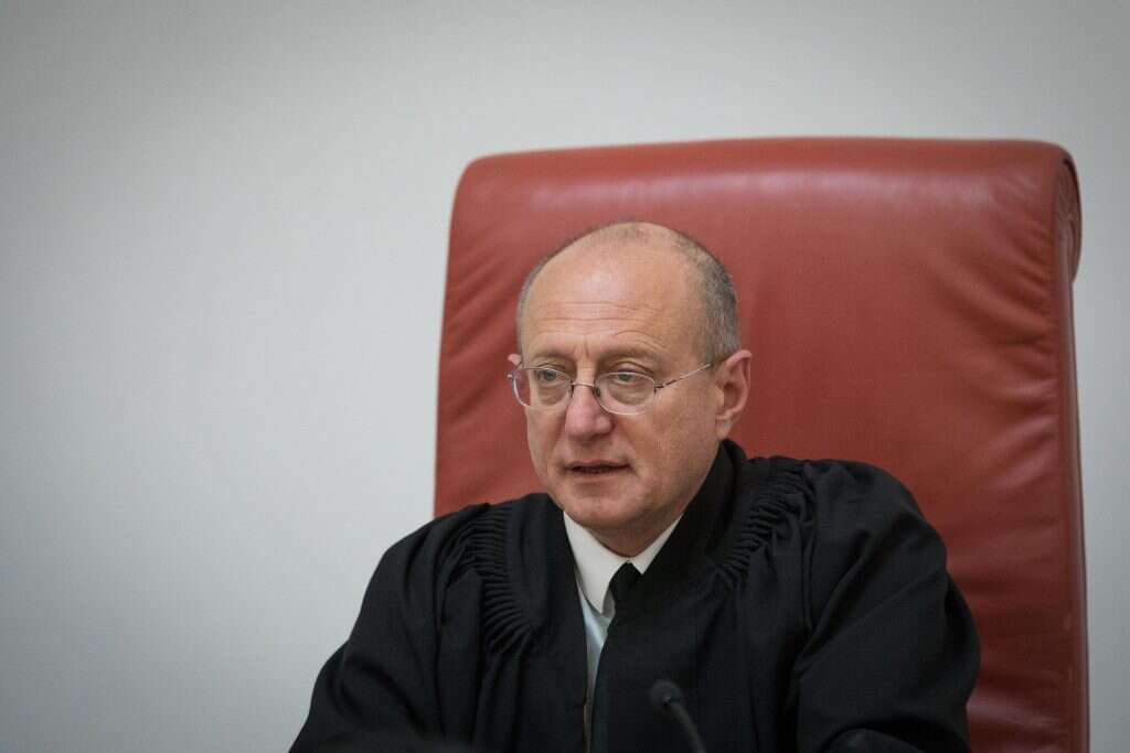 השופט אלכס שטיין. | יונתן זינדל, פלאש 90