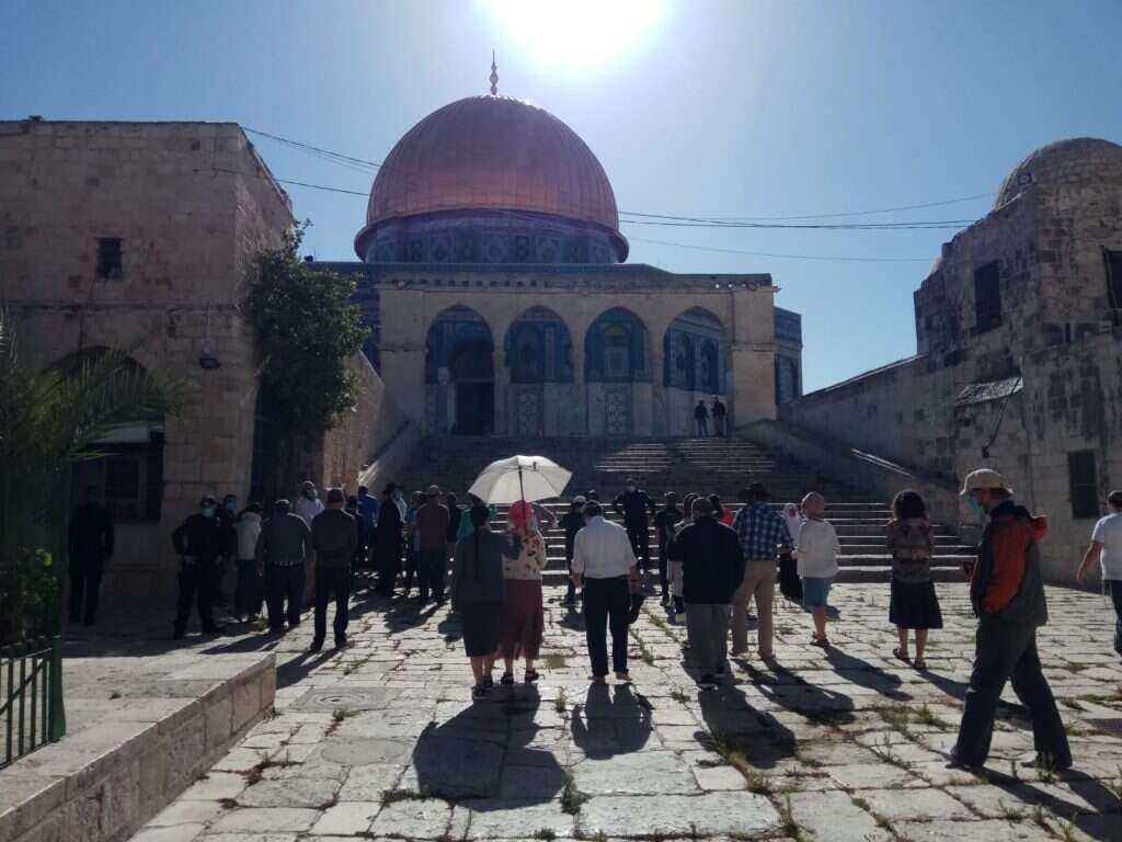 מבקרים יהודים בהר הבית. | סטודנטים למען הר הבית