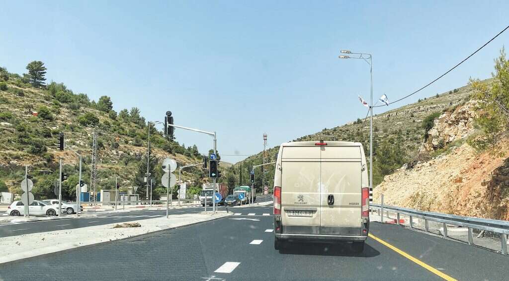 צומת ואדי חרמיה בכביש 60