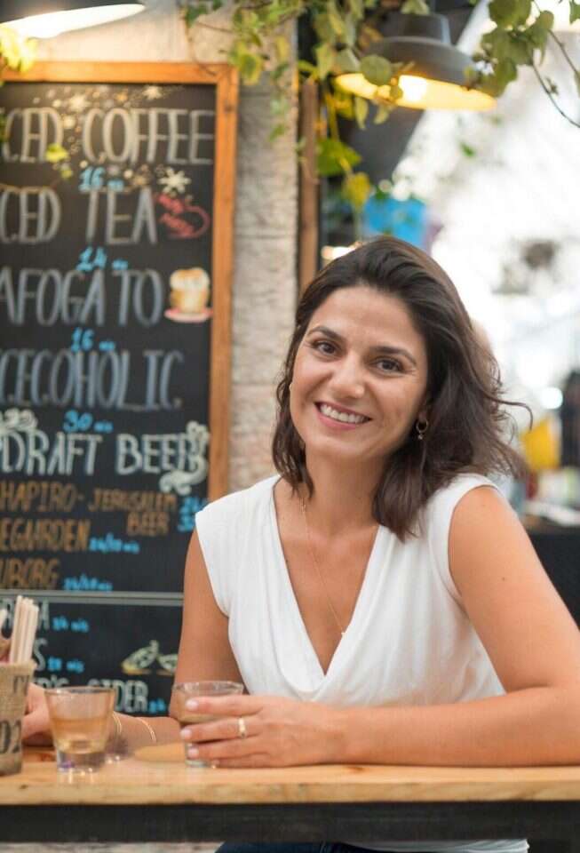 טלי פרידמן, יו"ר ועד סוחרי השוק. | אנטולי מיכאלו