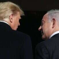 נתניהו וטראמפ. | גטי אימג'ס