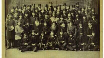 האספה הראשונה של הוועד האודסאי, מאי 1890. | באדיבות הארכיון הציוני המרכזי