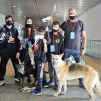 עולים מארה"ב בשדה התעופה. | יונית שילר