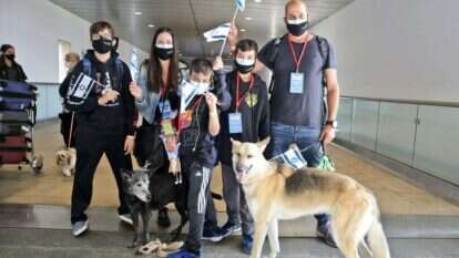 עולים מארה"ב בשדה התעופה. | יונית שילר