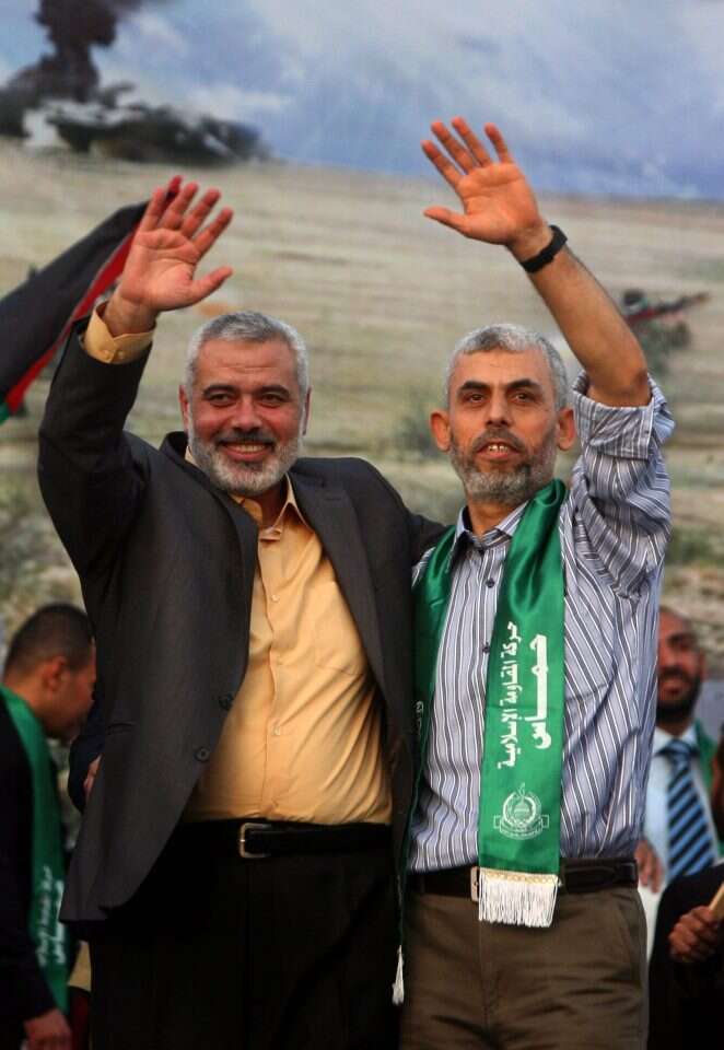 מערכת נפשית סוערת. יחיא סנוואר. | EPA