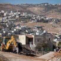 בנייה ביישוב תקוע שבגוש עציון. | הדס פרוש, פלאש 90