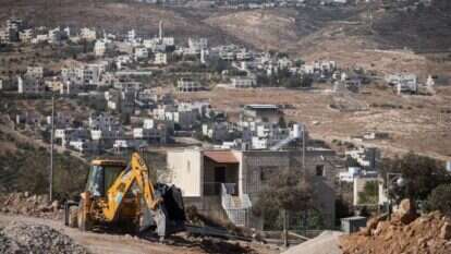 בנייה ביישוב תקוע שבגוש עציון. | הדס פרוש, פלאש 90