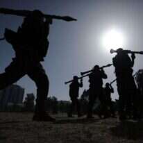 כוחות הג'יהאד האסלאמי ברצועת עזה. | AFP