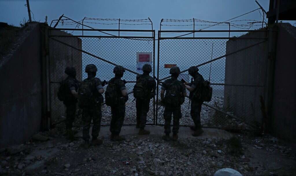 חיילים בדרום קוריאה. | AFP