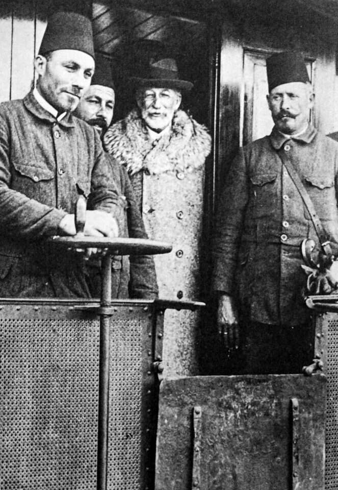 הברון רוטשילד בביקור בארץ, 1914. | גטי אימג'ס