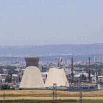 מגדל הקירור במפרץ חיפה לאחר הקריסה. | מישל דוט קום