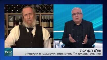 אמנון גולדיס מתראיין בשש עם אמנון לוי. | מסך, חדשות 13