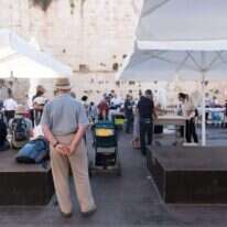 בר־מצווה ברחבת עזרת ישראל המעורבת בכותל המערבי. | אביטל הירש