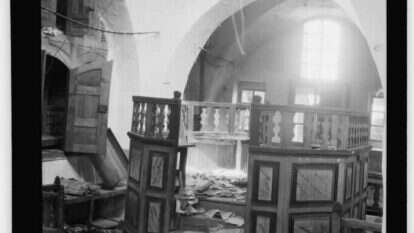 הקשר בין מאורעות תרפ"ט לאמנה הפלסטינית מותח קו אחד של התנגדות ערבית למפעל הציוני שמסתכם במילה אחת: אנטישמיות. מאורעות תרפ"ט בחברון. | באדיבות ספריית הקונגרס האמריקני