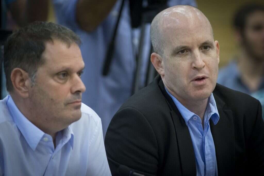 אלדד קובלנץ וגיל עומר. | יונתן זינדל, פלאש 90