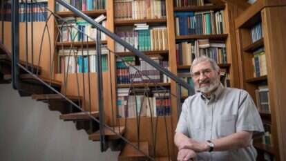 פרופ' אד גרינשטיין. | יונתן זינדל , פלאש 90