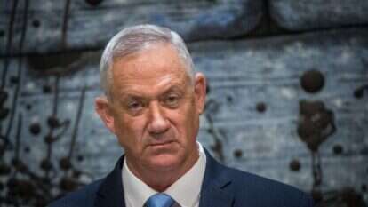 יו"ר כחול לבן בני גנץ. | יונתן זינדל/פלאש90