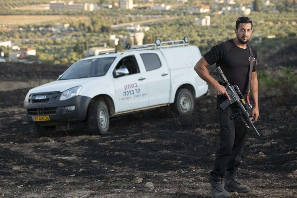 שריפה בבנימין. | דוברות תחנת כיבוי אזורית בנימין