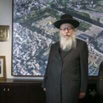 ליצמן בלשכת שר השיכון. | אוליבייה פיטוסי, פלאש 90