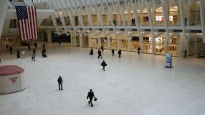 תחנת מרכז הסחר העולמי במנהטן. | גטי אימג'ס