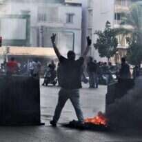 הפגנה נגד החוק החדש בהונג-קונג, שלשום. | EPA