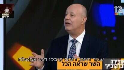 הנגבי בראיון שעורר סערה, | מסך: קשת 12