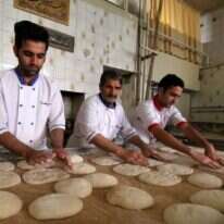 העדשה. מאפייה באיראן. | AFP