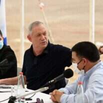 בני גנץ. | אריאל חרמוני משרד הביטחון