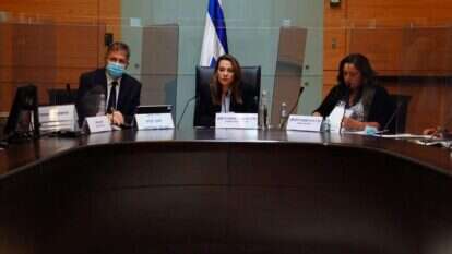 ועדת הקורונה בפעולה, אתמול. | דוברות הכנסת, עדינה ולמן