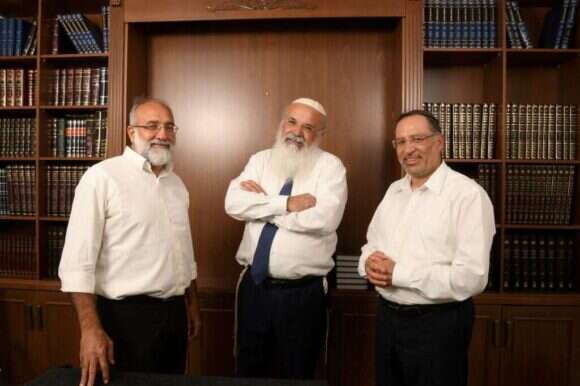 הרב בן ציון אלגאזי, הרב דוד תורג'מן והרב דוד אסולין | יוסי זליגר