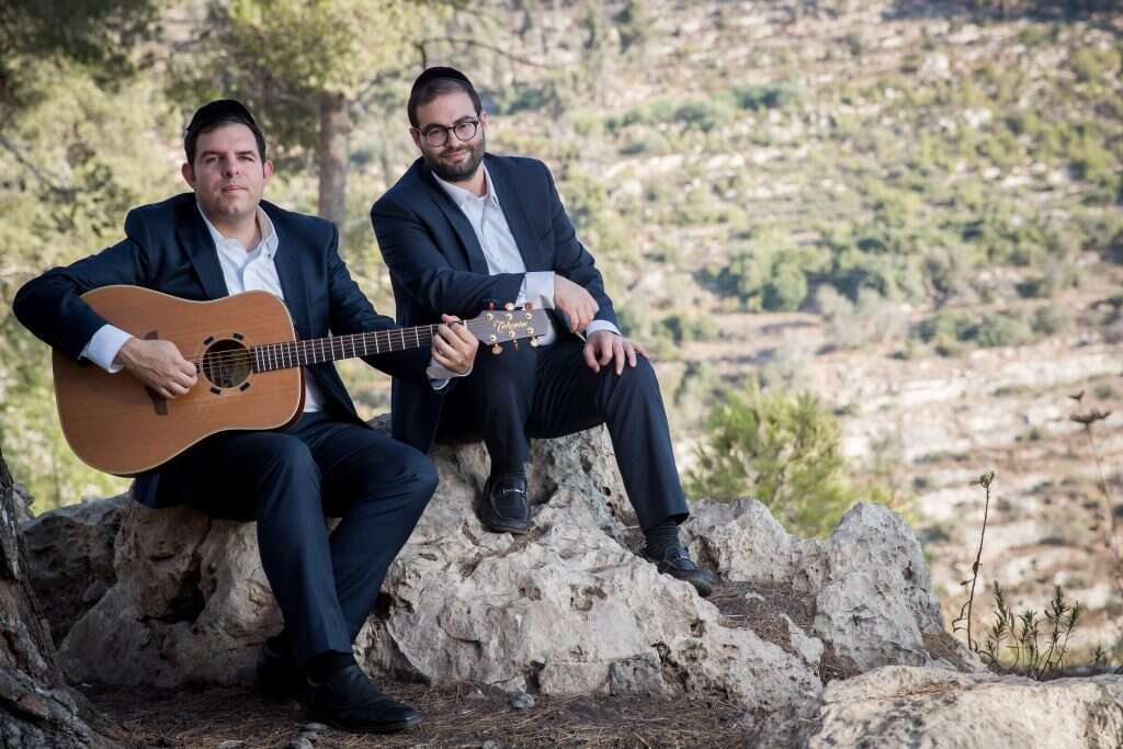 חברים מהישיבה שהפכו לשותפים. איצי ברי ואלי קליין. | יונתן זינדל, פלאש 90