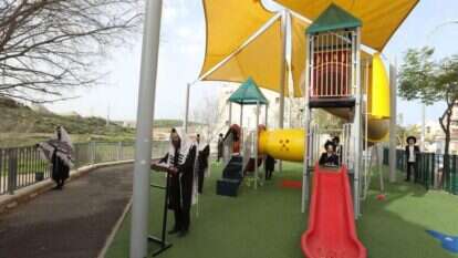 תפילה בבית־שמש, אביב 2020. | יעקב לדרמן, פלאש 90