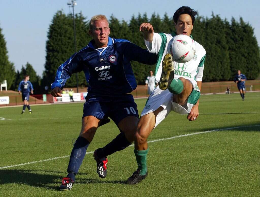 במדי מכבי חיפה, שאיתה זכה בשלוש אליפויות. | גטי אימג'ס במדי מכבי חיפה, שאיתה זכה בשלוש אליפויות. | גטי אימג'ס