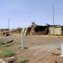 המתקן בנתז לאחר הפיצוץ. | AFP