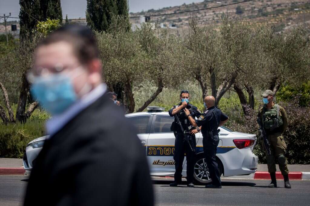 הסגר בביתר־עילית, השבוע. | יונתן זינדל, פלאש 90