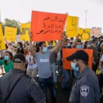 הפגנת העובדים הסוציאליים בירושלים, ארכיון. | יונתן זינדל, פלאש 90