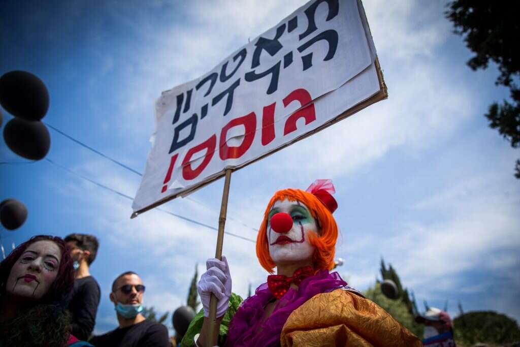 מחאת האמנים. | אורן בן חוקון