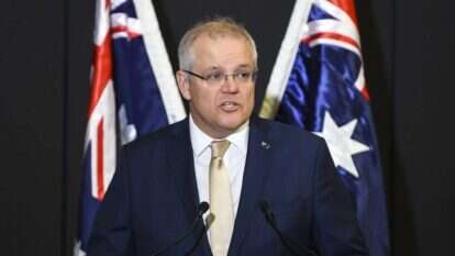 ראש ממשלת אוסטרליה, סקוט מוריסון. | EPA