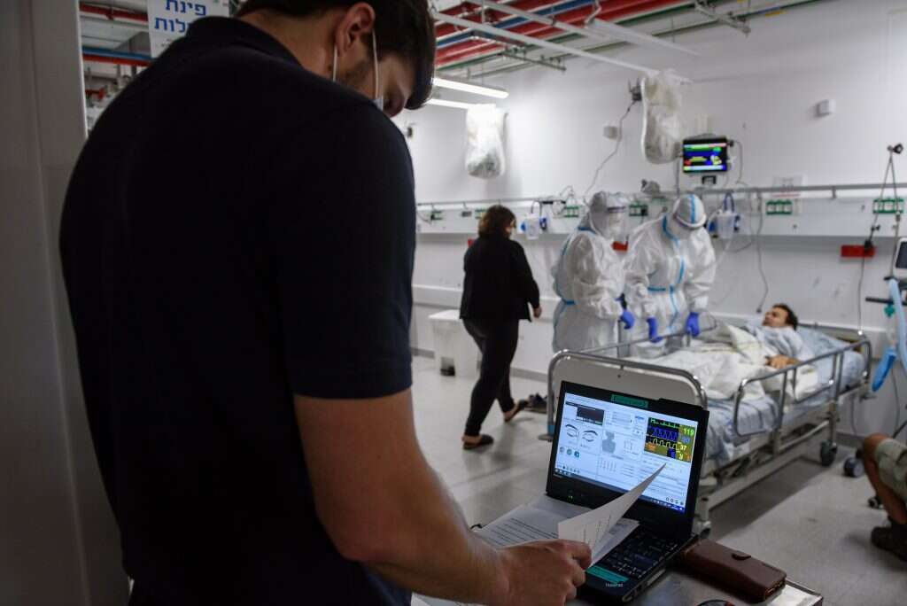 תרגול טיפול בחולה קשה בבי"ח זיו, ביום חמישי. | אייל מרגולין, ג'יני