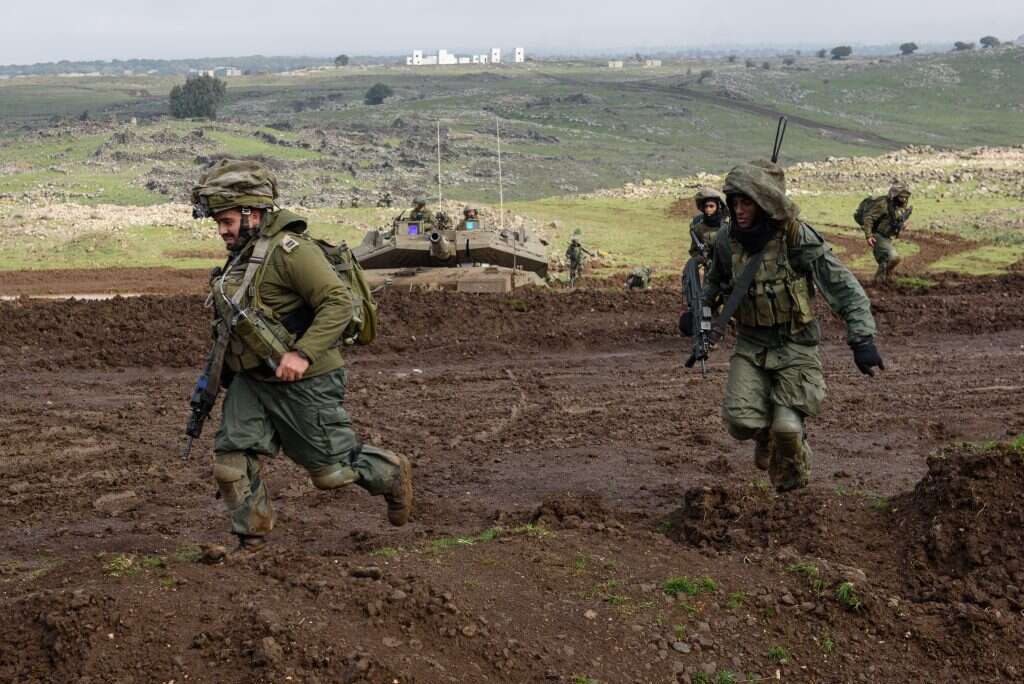 אימון בחטיבה 7 של שיריון ברמת הגולן. | איל מרגולין, ג'יני