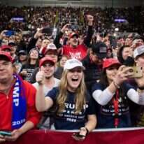 עצרת רפובליקנית שהתקיימה לפני הקורונה | AFP