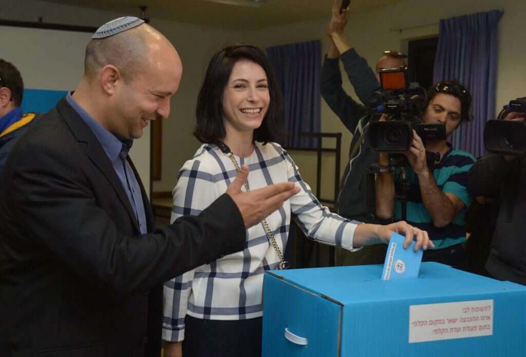 גילת ונפתלי בנט. | יוסי זליגר
