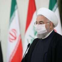 נשיא איראן חסן רוחאני. | EPA