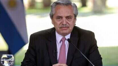 נשיא ארגנטינה אלברטו פרננדס. | AFP