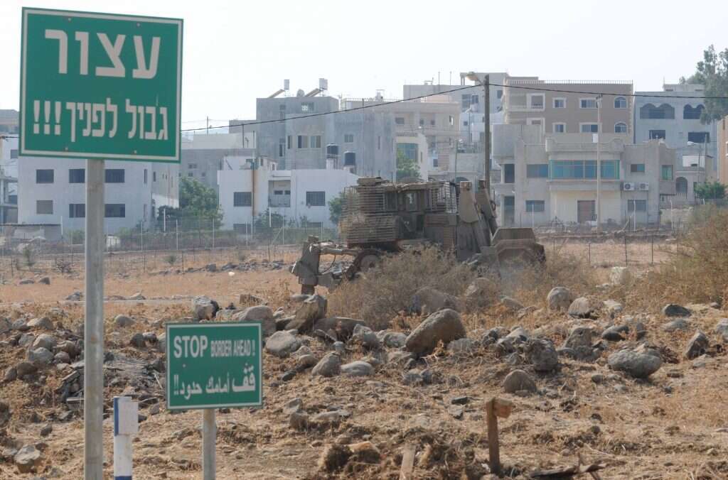 הכניסה לע'ג'ר מהצד הישראלי. | אחמד אלמקת, פלאש 90